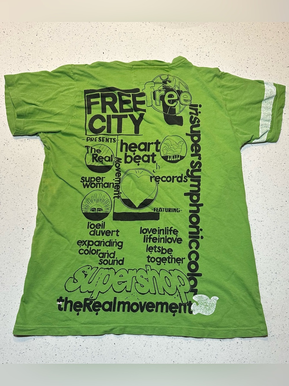 FREECITY Artists Wanted Super Symphonic Tee GUC - Picture 7 of 16